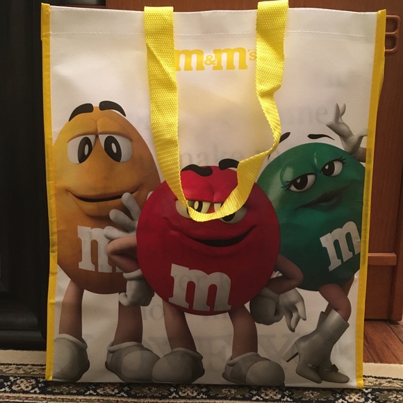 BUNDLE of M&M Fleece Blanket and Tote Bag NEW - Picture 4 of 5